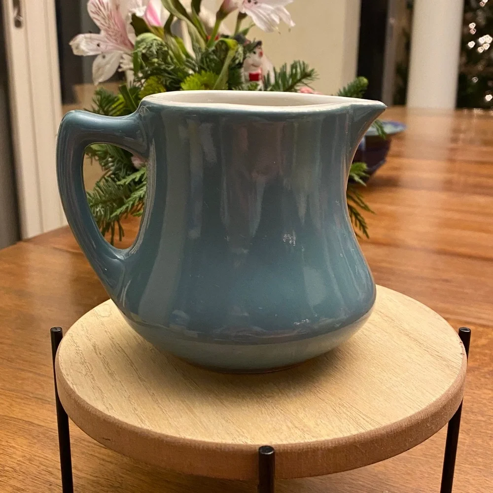 HALL Creamer China Pitcher Vintage
